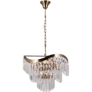 Изображение товара Подвесная люстра хрустальная Moderli Wave V10768-8P