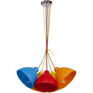 Изображение товара Детская разноцветная люстра MW-Light Улыбка 365014505