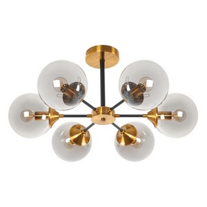 Изображение товара Потолочная люстра на штанге MyFar Fisher MR1741-6C