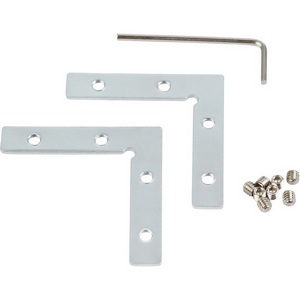 Изображение товара Коннектор угловой для алюминиевого профиля MyFar Single MT0100-CC (комплект 2 шт)