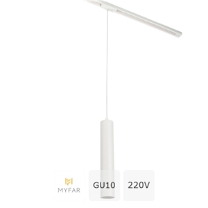 Изображение товара Трековый однофазный светильник 35W 220V MyFar Beam MT0126-GU10-W