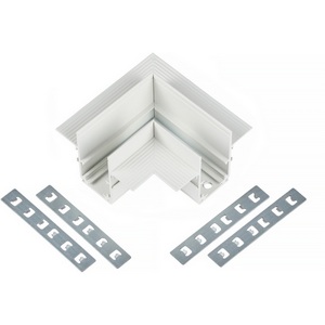 Изображение товара Коннектор соединитель угловой встраиваемого шинопровода 48V MyFar Accessories for MagLine 23 MT0200-CL-W