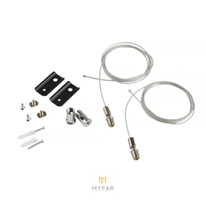 Изображение товара Подвес тросовый для шинопровода MyFar Accessories for MagLine 23 MT0201-PA-B