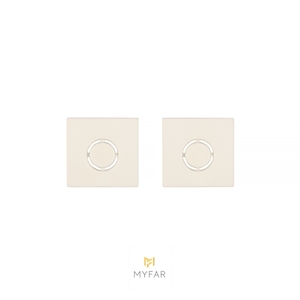 Изображение товара Заглушка к накладному низкопрофильному шинопроводу MyFar Accessories for MagLine 23 MT0204-EC-W