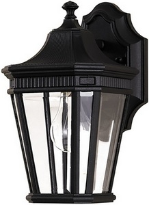Изображение товара Настенный уличный фонарь IP44 Feiss Cotswold Lane FE-COTSLN2-S-BK