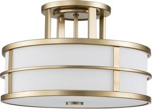 Изображение товара Потолочный светильник круглый Feiss Fusion FE-FUSION-SF-PNBR