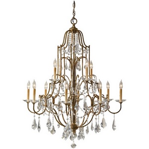 Изображение товара Подвесная люстра Feiss Valentina FE-VALENTINA12 в виде свечи