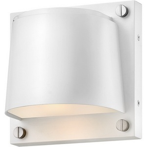 Изображение товара Настенный уличный светильник IP44 Hinkley HK-SCOUT-WHT