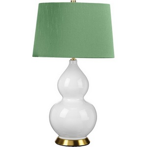 Изображение товара Настольная лампа Elstead ISLA-AB-TL-GREEN