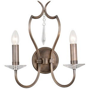 Изображение товара Бра Elstead Pimlico PM2-DB в виде свечи с подвесками