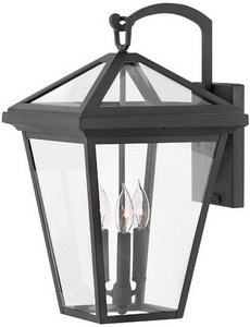 Изображение товара Настенный светильник уличный с цоколем e14 фонарь IP44 Hinkley Alford Place QN-ALFORD-PLACE2-L-MB