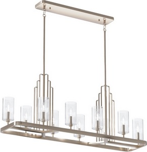 Изображение товара Потолочная люстра на штанге Kichler Kimrose QN-KIMROSE10-PN