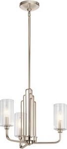 Изображение товара Потолочная люстра на штанге Kichler Kimrose QN-KIMROSE3-PN