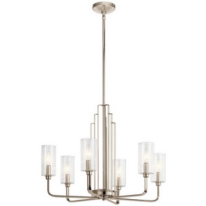 Изображение товара Потолочная люстра на штанге Kichler Kimrose QN-KIMROSE6-PN