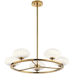 Изображение товара Потолочная люстра на штанге IP44 Kichler Pim QN-PIM5-FXG