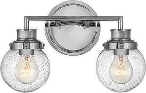 Изображение товара Бра IP44 Hinkley Poppy QN-POPPY2-PC-BATH в форме шара