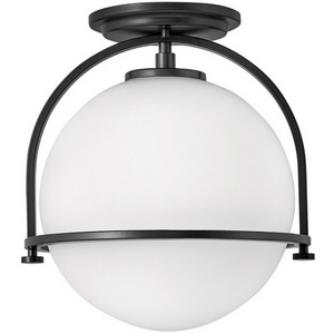 Изображение товара Потолочный светильник Hinkley Somerset QN-SOMERSET-F-O-BK в форме шара