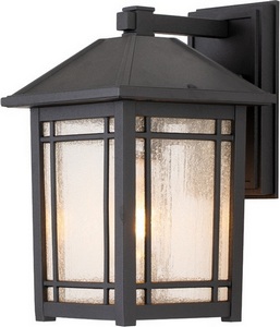 Изображение товара Настенный уличный фонарь IP44 Quoizel Cedar Point QZ-CEDAR-POINT-M-BK