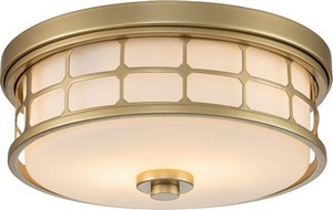 Изображение товара Потолочный светильник круглый влагозащищенный Quoizel Guardian QZ-GUARDIAN-F-PNBR