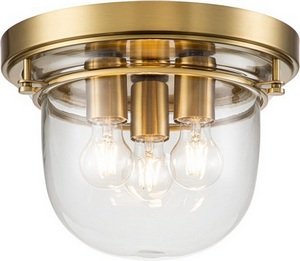 Изображение товара Потолочный светильник круглый влагозащищенный Quoizel Whistling QZ-WHISTLING-F-BB