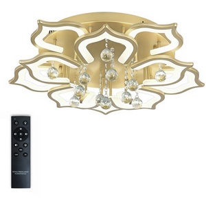 Изображение товара Потолочная LED люстра с ПДУ Natali Kovaltseva Florel INNOVATION STYLE 83053 с цветами