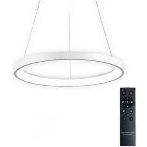 Изображение товара Подвесной светильник нимб с пультом ДУ 80W, белый, LED Natali Kovaltseva INNOVATION STYLE 83139 кольцо