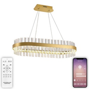 Изображение товара Подвесная люстра светодиодная с пультом Natali Kovaltseva Royalton INNOVATION STYLE 83180