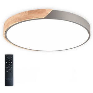 Изображение товара Потолочный светильник светодиодный Natali Kovaltseva Scandinavian LED LAMPS 81184 с пультом ДУ, 140W, серый, LED