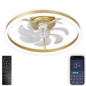 Изображение товара Потолочная люстра светодиодная с вентилятором и пультом Natali Kovaltseva Ledfan LED LAMPS 81491