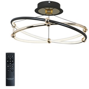 Изображение товара Подвесной светильник светодиодный с ПДУ, регулировка цветовой температуры яркости ночной режим таймер HIGH-TECH LAMPS 82050 Natali Kovaltseva LED