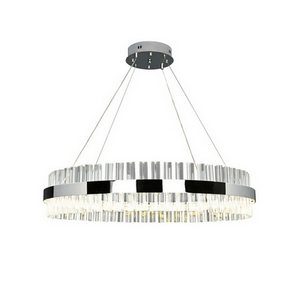 Изображение товара Подвесная люстра хрустальная светодиодная с пультом и управлением смартфоном регулировка цветовой температуры яркости ночной режим таймер Natali Kovaltseva INNOVATION STYLE 83014 (Умный дом)