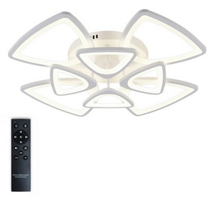 Изображение товара Люстра потолочная с пультом с цветовыми режимами светодиодная с ПДУ, регулировкой яркости цветовой температуры ночной режим таймер 83038 Natali Kovaltseva INNOVATION STYLE