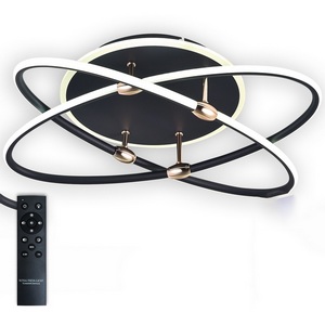 Изображение товара Потолочная люстра светодиодная с ПДУ, регулировкой цветовой температуры яркости ночным режимом LAMPS 81235 Natali Kovaltseva LED