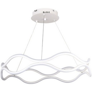 Изображение товара Подвесной светильник светодиодный с голосовым управлением пультом и со смартфона регулировкой цветовой температуры яркости ночным режимом таймером LAMPS 81284 Natali Kovaltseva LED (Умный дом, Алиса, голосое управление)