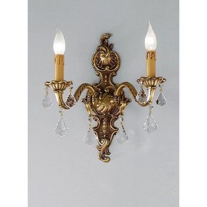 Изображение товара Бра с хрусталем Nervilamp 140 140/2A подсвечник с подвесками