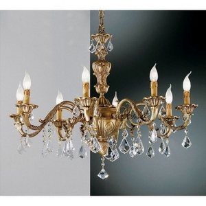 Изображение товара Подвесная люстра с хрусталем Nervilamp 140 140/8 подсвечник