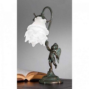 Изображение товара Настольная лампа с ангелами Nervilamp 2081 2081/1L/AM