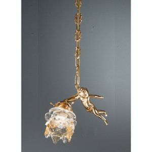 Изображение товара Подвесной светильник Nervilamp 2081 2081/1S/AM с цветами