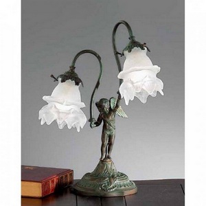 Изображение товара Настольная лампа с ангелами Nervilamp 2081 2081/2L/ST