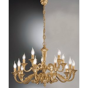 Изображение товара Большая люстра Nervilamp 250 250/10+5 подсвечник