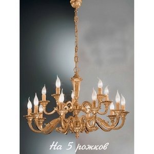 Изображение товара Подвесная люстра Nervilamp 250 250/5 подсвечник
