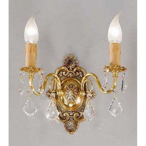 Изображение товара Бра с хрусталем Nervilamp 550 550/2A подсвечник с подвесками