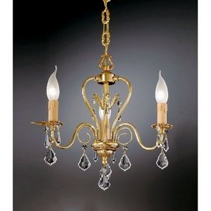 Изображение товара Подвесная люстра с хрусталем Nervilamp 550 550/3 подсвечник