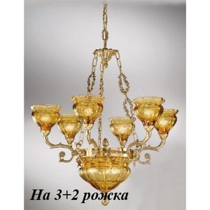 Изображение товара Подвесная люстра Nervilamp 573 573/3+2/AM