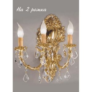 Изображение товара Бра с хрусталем Nervilamp 582 582/2A подсвечник с подвесками