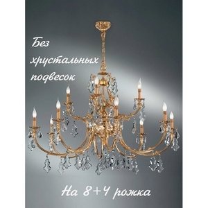 Изображение товара Подвесная люстра Nervilamp 586 586/8+4 подсвечник