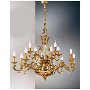 Изображение товара Большая люстра Nervilamp 7305 7305/8+4 подсвечник