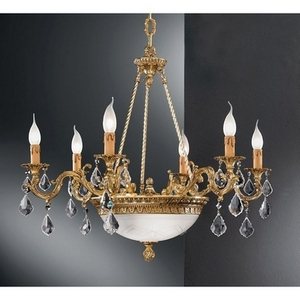 Изображение товара Подвесная люстра с хрусталем Nervilamp 770 770/6+2 подсвечник