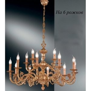 Изображение товара Подвесная люстра Nervilamp 810 810/6 подсвечник