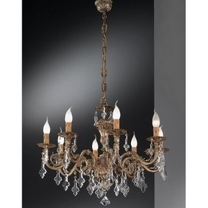 Изображение товара Подвесная люстра с хрусталем Nervilamp 815 815/8 подсвечник